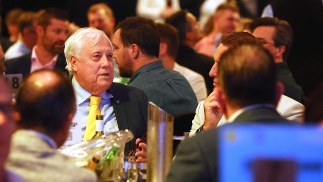 Clive Palmer at the Star casino . Pic Annette Dew