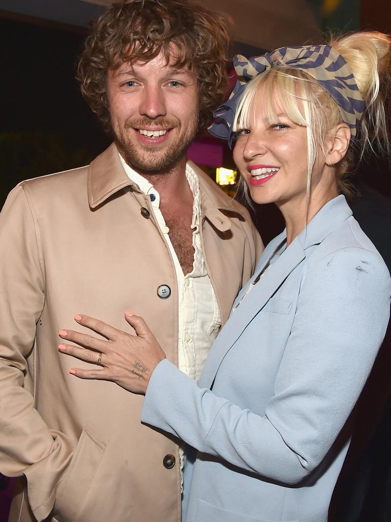 She said she “took time away” after getting a divorce from Lang (pictured left). Picture: Alberto E. Rodriguez/Getty Images