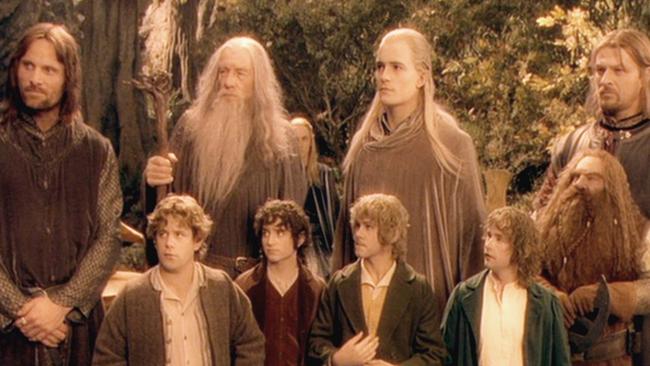 Several of the main cast members of <i>The Lord of the Rings: The Fellowship of the Ring </i>have reunited on<i> The Late Show.</i>