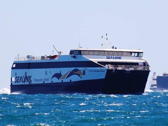 Sealink announced Friday Kangaroo Island ferries would not run with strong winds and high swell forcing the cancellation of the four KI to mainland return trips.