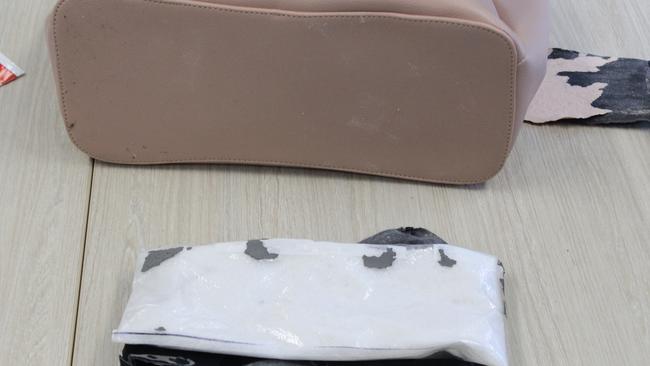 A man charged over the alleged importation of methylamphetamine, or 'ice'  into Sydney packed in the false bottom of handbags sent by air mail, has been refused bail in Manly Local Court. Picture: NSW Police