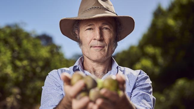 Willa Wauchope and his wife Mary have run the orchard since the 1990s. Picture: Matt Loxton