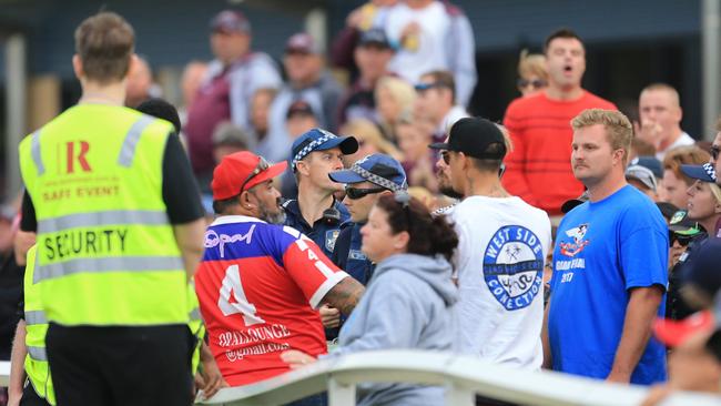 A brawl broke out at the Burleigh v Runaway Bay rugby finals on the Gold Coast. Photo: Scott Powick