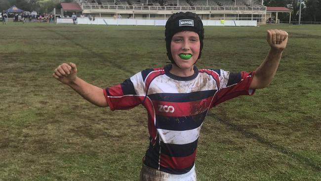 Gympie Hammers president Jason McPherson was blown away when young Noosa Dolphin Lachie Jacka offered to help set up the Albert Park fields at the weekend.