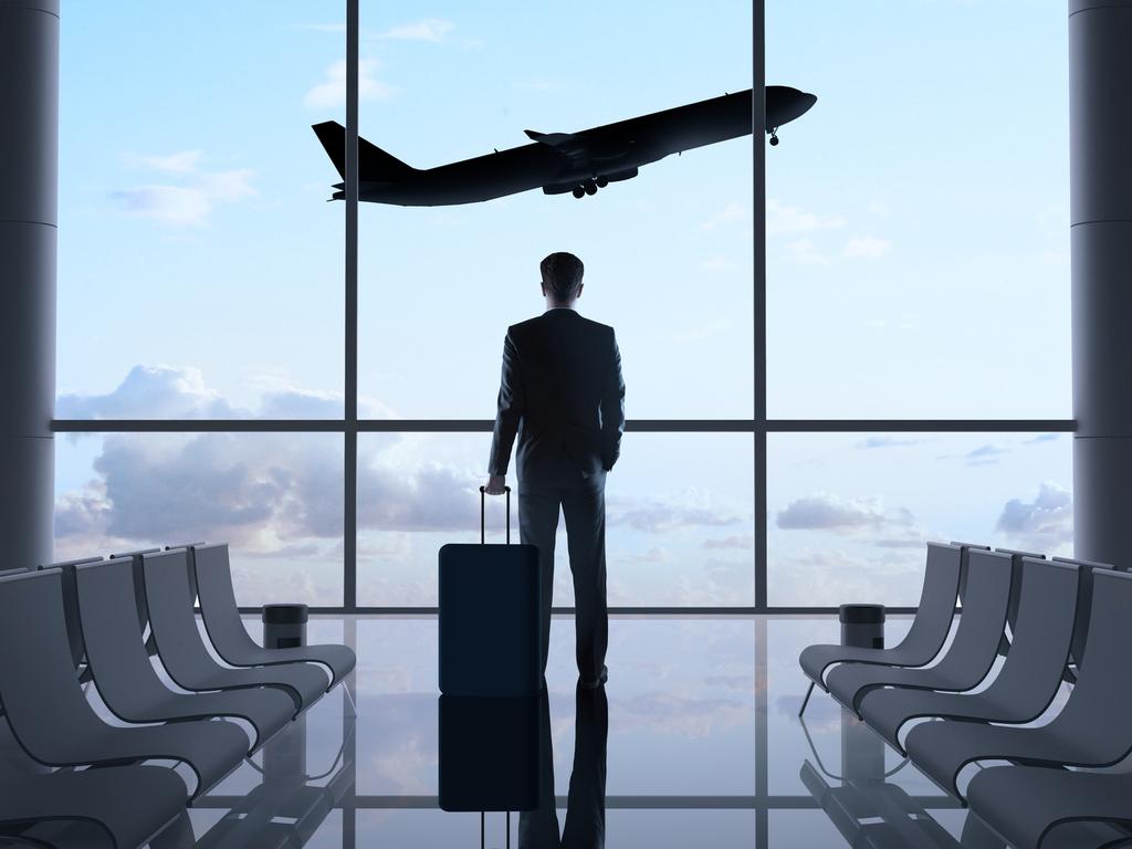 Is it fair for a husband and dad to fly business class while his family languish in economy? Picture: iStock