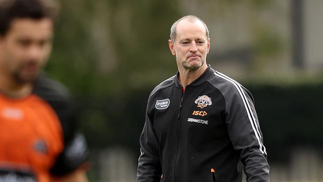 Michael Maguire is hopeful of luring Joseph Suaalii to Wests Tigers. Picture: Phil Hillyard.