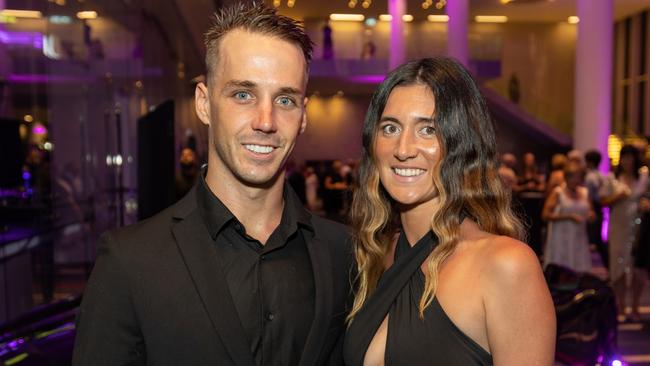 Logan and Kimberly Martin at the 54th Sports Star of the Year Awards at RACV Royal Pines. THE PULSE . Picture: Celeste Humphrey