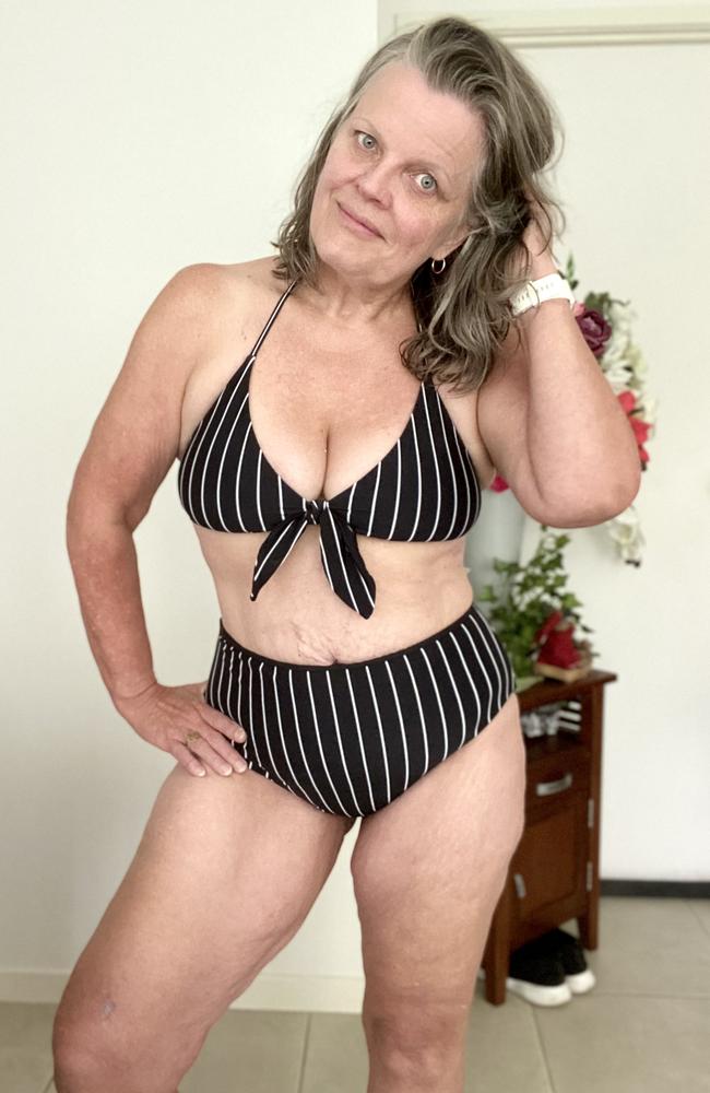 She never thought she’d one day rock a bikini, adding that while she loves dressing up, how she looks is just a ‘wonderful secondary benefit of embracing a healthy and fit lifestyle’. Picture: The Healthy Mummy