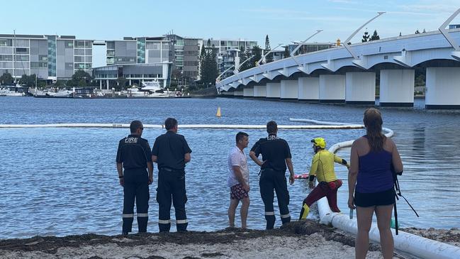 Gold Coast Mayor Tom Tate has requested the council officials look at life guards for the Paradise Point Parklands swimming site. Picture: Kathleen Skene