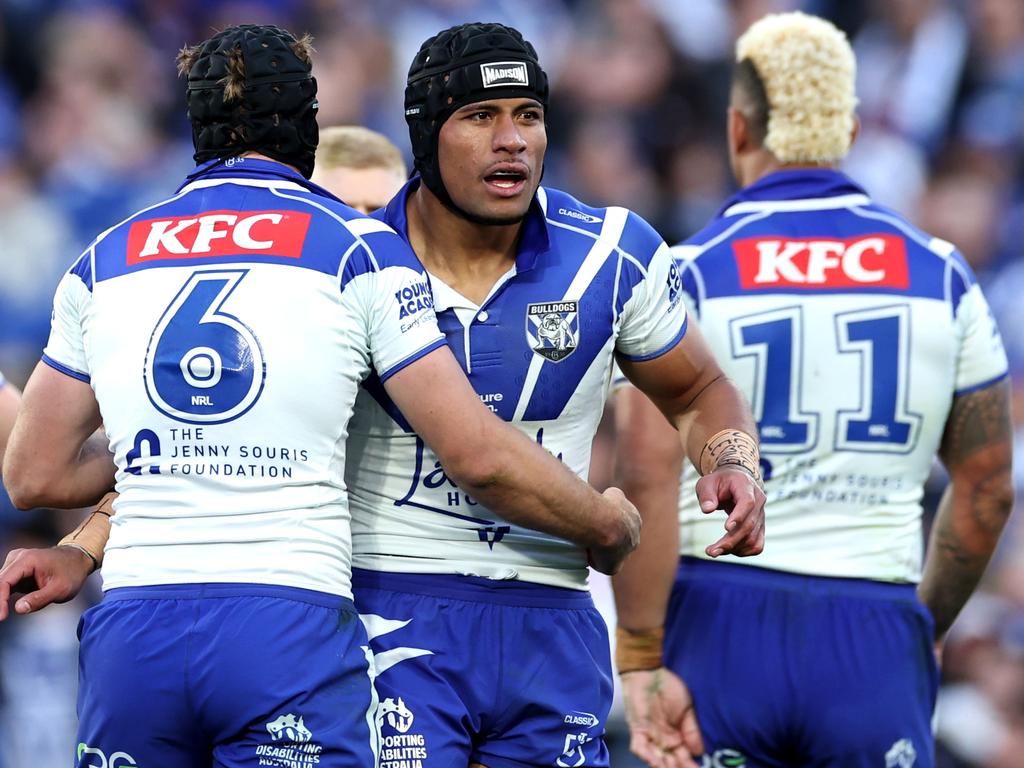 The Bulldogs have a few former Panthers among their ranks so may as well cheer on their honorary feeder club. Picture: Photo by Cameron Spencer/Getty Images