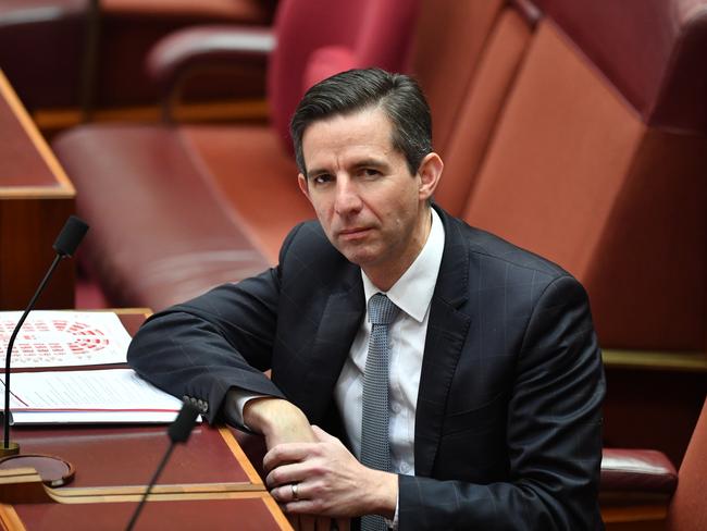 Trade Minister Simon Birmingham. Picture: Getty Images