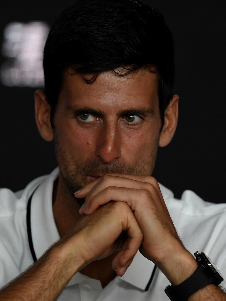 Novak Djokovic has to go. (AAP Image/Erik Anderson)