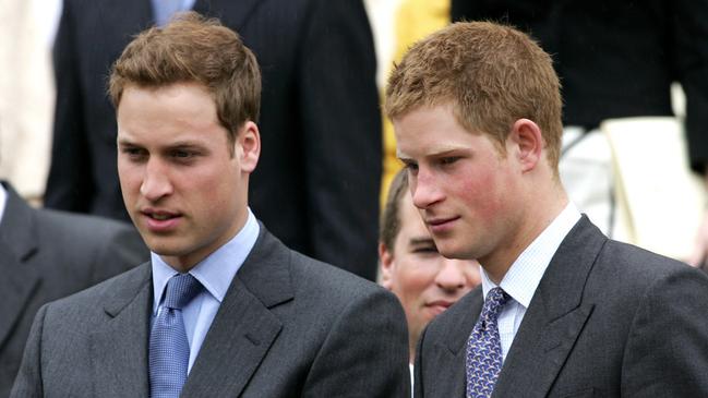 In the beginning of their working royal careers, the brothers shared similar charitable interests and work. Picture: AFP