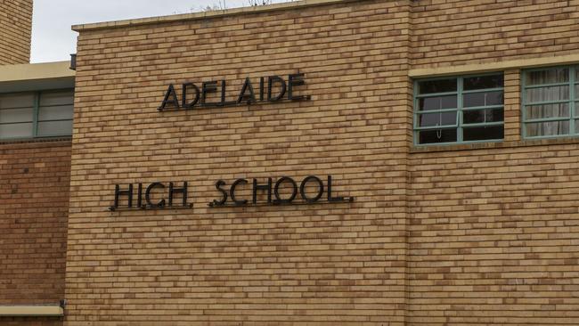 Adelaide High School, West Terrace, Adelaide. Picture: NCA NewsWire