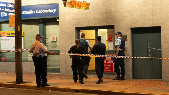 The girl was attacked at a Sydney dance studio. Picture: Damian Hoffman