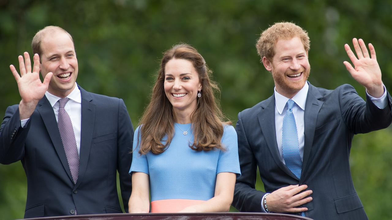 In years gone by Kate Middleton was a smiling English rose between two princes. Picture: Jeff Spicer/Getty Images.