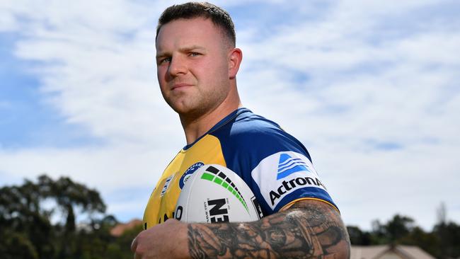 Nathan Brown will make sure Moses gets protection. Photo: AAP Image/Joel Carrett