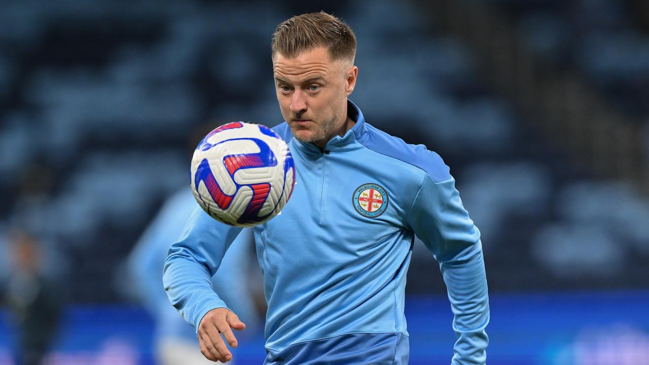 Melbourne City captain Scott Jamieson will retire from football after the A-League grand final. Picture: Izhar Khan/Getty Images