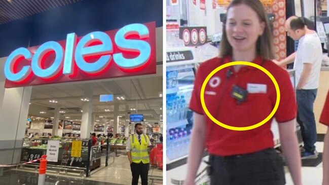 Coles introduces body cams in response to urgent need. Picture: Supplied