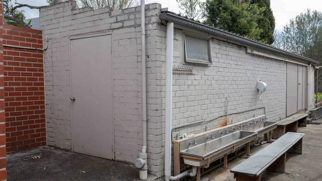 The current pre-burial room. Picture: Brad Fleet