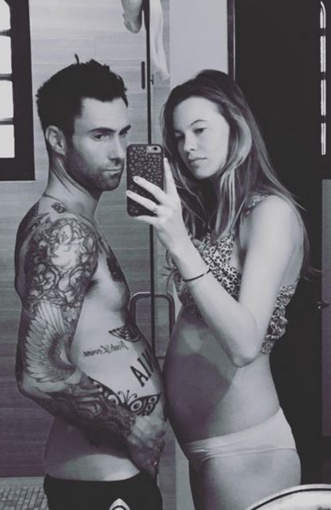 Levine and Prinsloo have reportedly welcomed their third child.