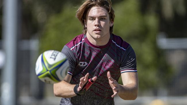 New Reds young gun Mac Grealy. Photo: Brendan Hertel, QRU