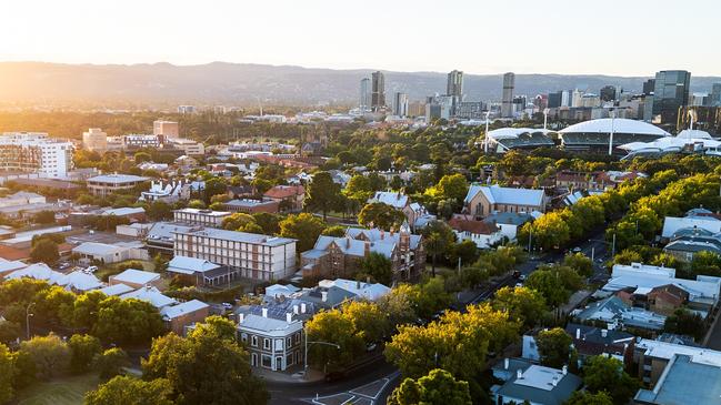 Australian Lutheran College site in North Adelaide. Picture: Supplied by McGees Property