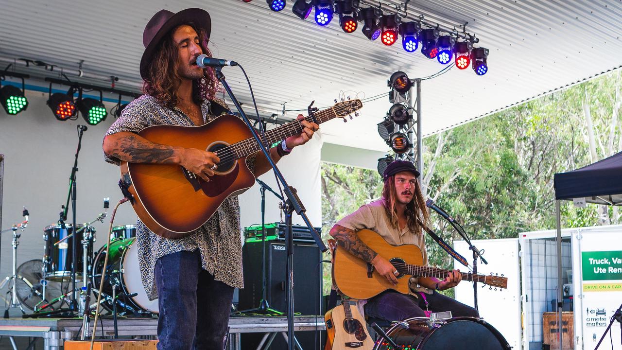 The Dreggs put plenty of soul into their set at Agnes Blues Roots and Rock Festival.