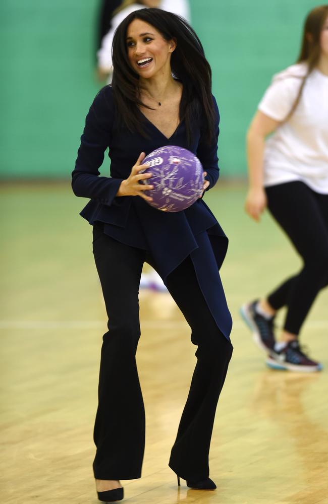 Meghan, Duchess of Sussex attend the Coach Core Awards held at Loughborough University on September 24, 2018 in Loughborough, England. Picture: Getty Images