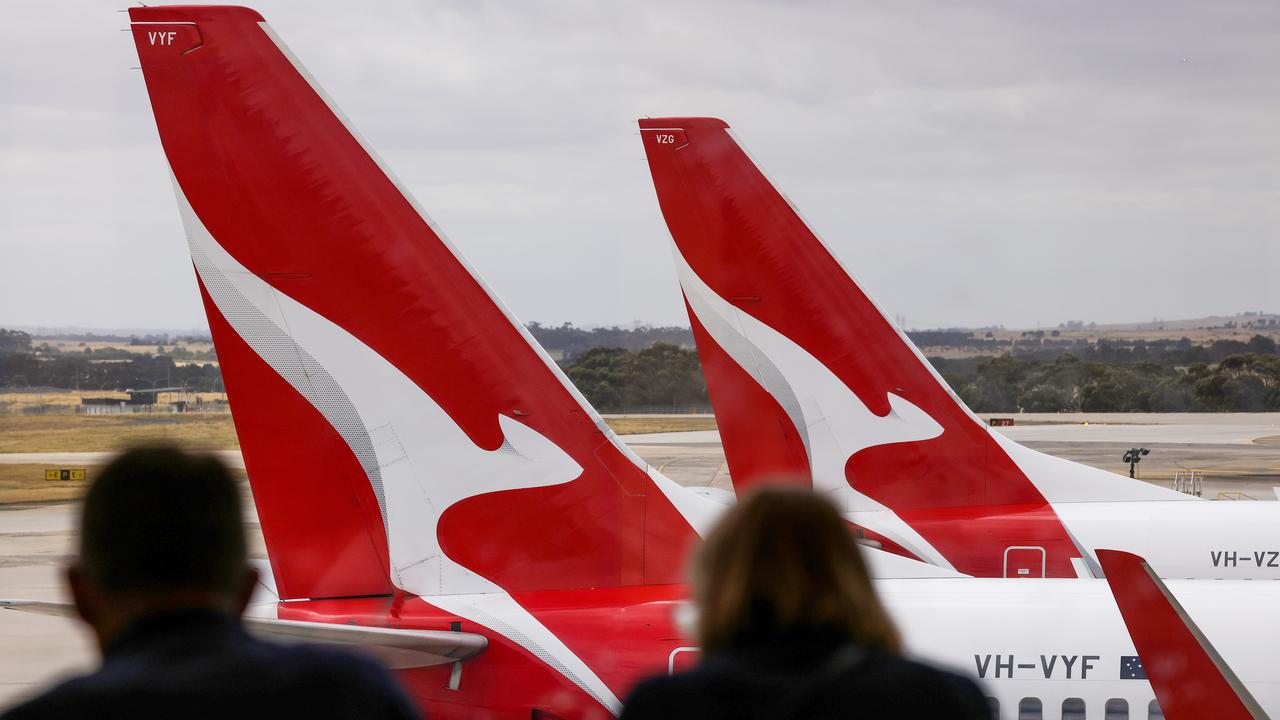 Qantas CEO Alan Joyce said more competition will see prices moderate. Picture: Ian Currie/NCA NewsWire