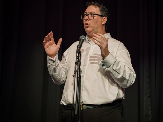 Dawson MP George Christensen said he wanted to see strategic Australian assets, like the Port of Darwin, out of the hands of China. Picture: Heidi Petith