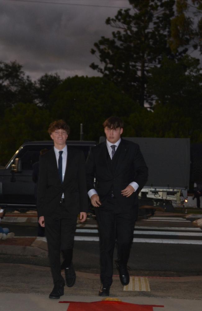 Jordan Kendall and Alfie Greenslade at Assumption College's year 12 formal on April 22, 2025. Photo: Jessica Klein