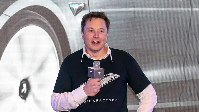 Tesla CEO Elon Musk.