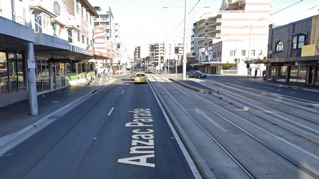 Police were called to a sports bar on Anzac Parade in Kingsford around 4.45am on Wednesday morning, responding to reports of a man armed with a firearm. Picture: Google
