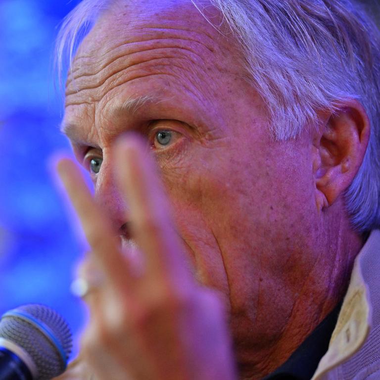Greg Norman has downplayed the atrocious human rights record of Saudi Arabia. Picture: Glyn Kirk/AFP