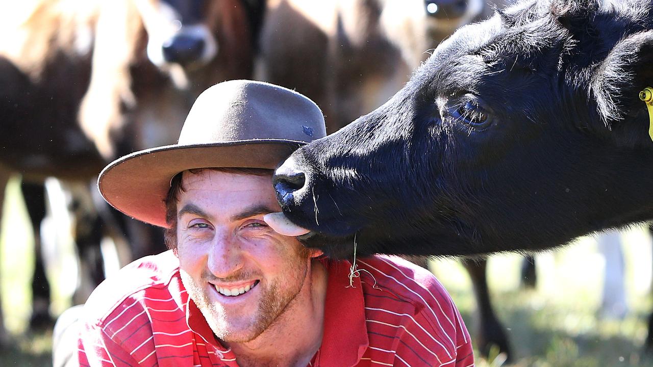 Young dairy farmer of the year Mark Griffin of Moltema