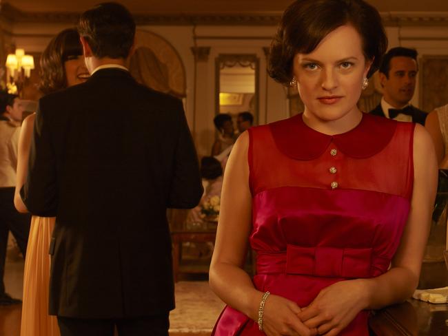 Elisabeth Moss as Peggy Olsen in <i>Mad Men</i>.