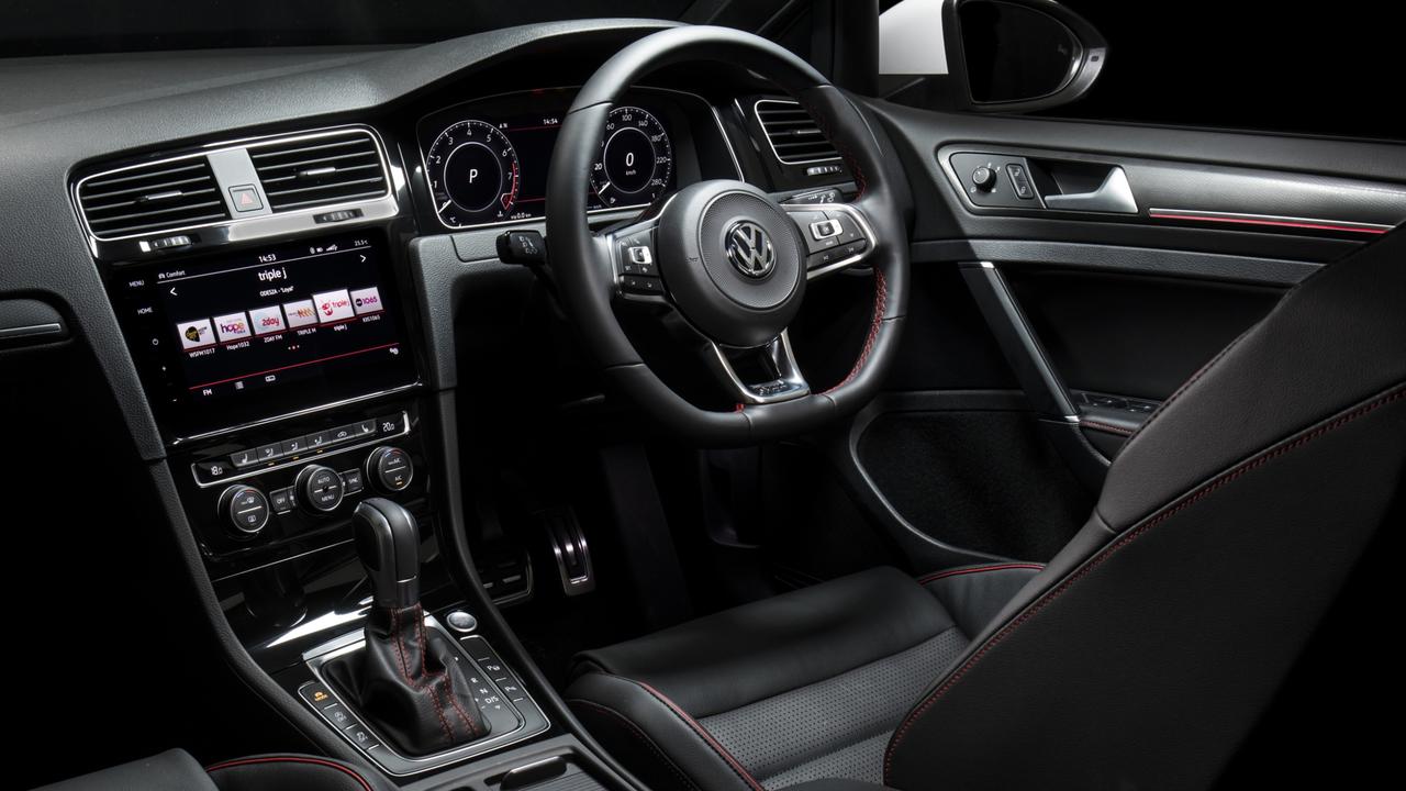 A full-fruit GTI can easily compete with luxury hatches for presentation.