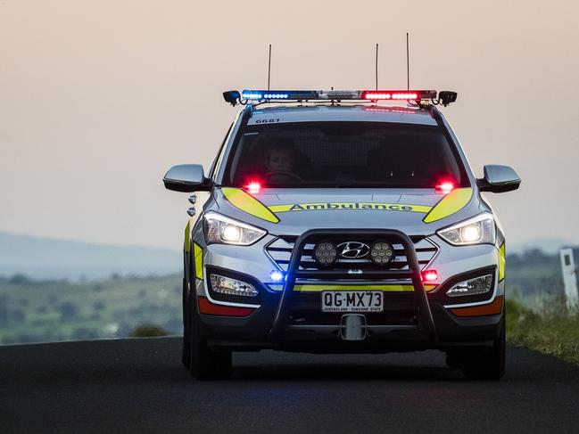 Motorists lucky to walk away from wet highway crash