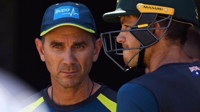 Australia's cricket coach Justin Langer admits the decision is keeping him up at night.