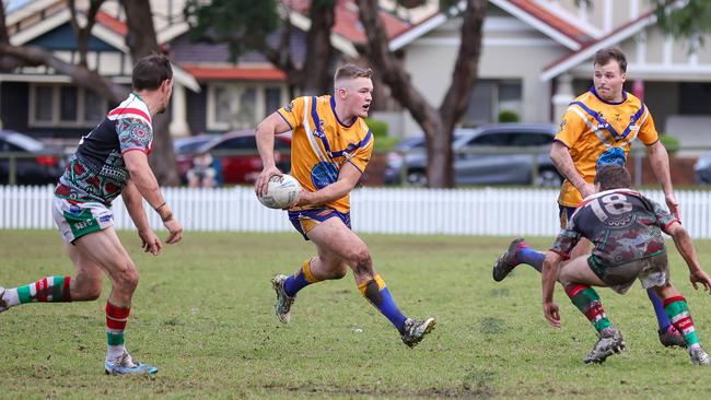 Benedict Bonsembiante and the Dolphins have locked up a top-three spot. Picture: Adam Wrightson Photography