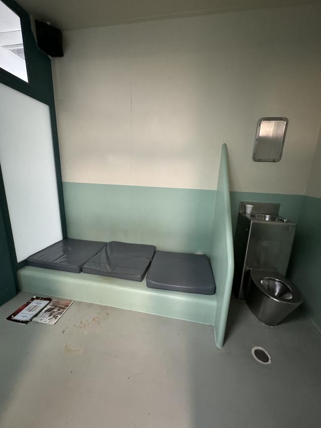 A single-person cell which has held three people at times