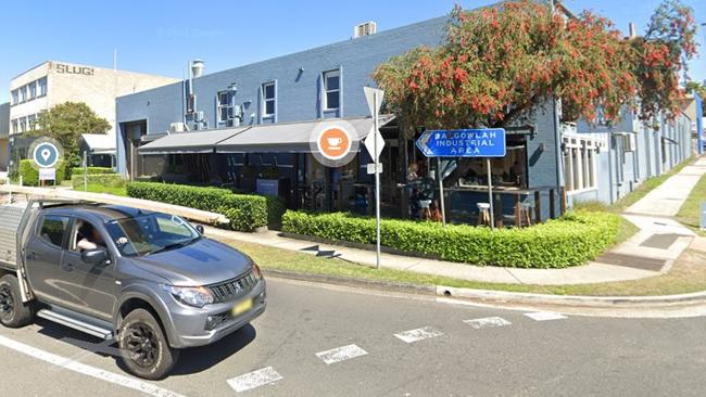 The Seven Miles Coffee Roasters plant and cafe at the corner of Rosebery St and Kenneth Rd, Balgowlah.