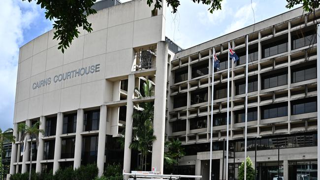 Harlan Wilson pleaded guilty to a number of charges relating to the theft of a gun safe from his father in Cairns District Court.