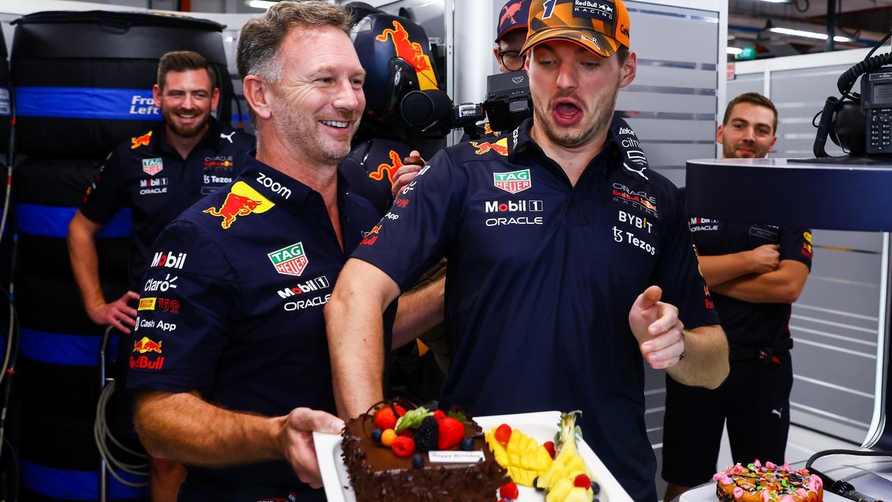 This could be the worst-tasting birthday cake ever for Max Verstappen, presented by Red Bull Racing Team principal Christian Horner in Singapore, if an alleged spending cap breach exists.