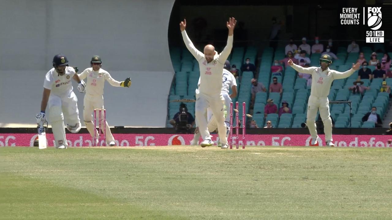 Josh Hazlewood's remarkable run out.