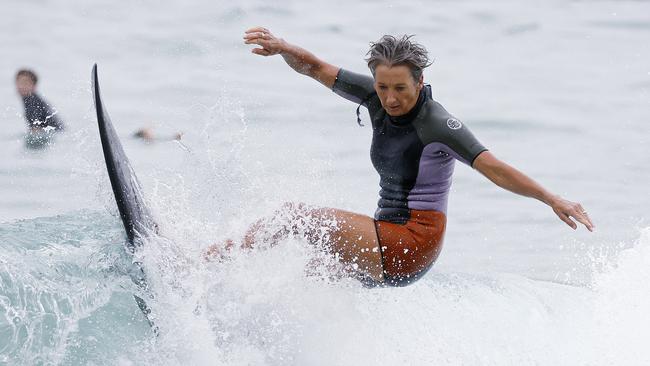 DAILY TELEGRAPH - 5.12.24Australian surfing legend Layne Beachley pictured at Queenscliff Beach this morning being inducted into the Australian Surfing Hall of Fame over the weekend. Picture: Sam Ruttyn