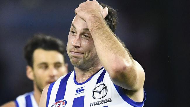 Todd Goldstein has been dropped by North Melbourne.