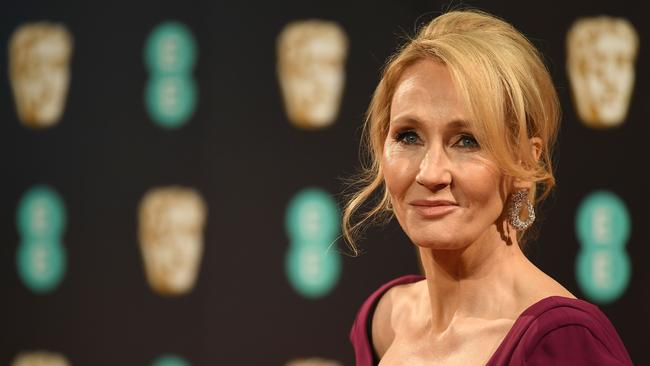 British author JK Rowling. Picture: AFP