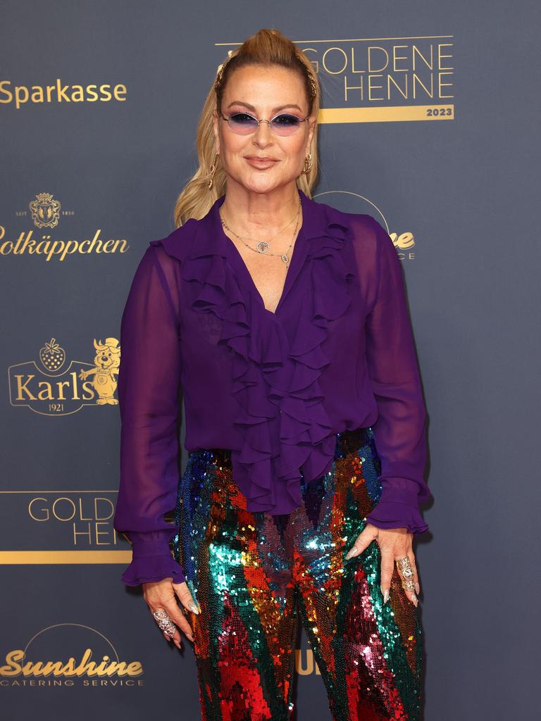 Anastacia, seen here in October 2023, also battled breast cancer twice. Picture: Gerald Matzka/Getty Images